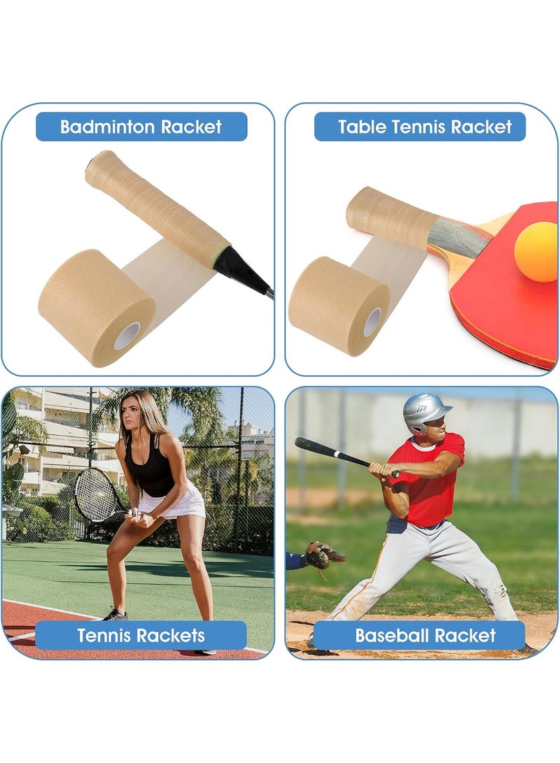 DUNISO 4 Rolls  Athletic Pre Wrap Tape,Waterproof Breathable Kinesiology Tape,Foam Underwrap for Sports, Protect,for Ankles Wrists Hands and Knees,for Gym Fitness Running Tennis Swimming Football,6cm*20m - Image 4